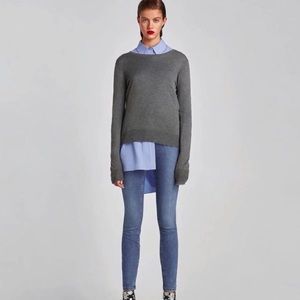 Zara • High Waisted Skinny Jeans